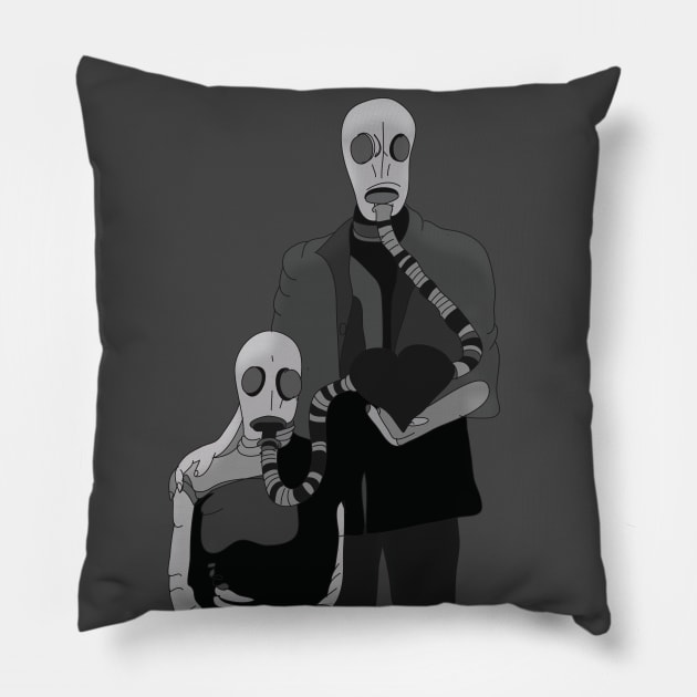 Virus 2020 Pillow by ROCOCO DESIGNS