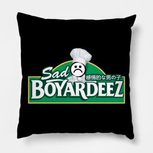 S a d b o y (ardees) Pillow