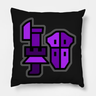 Gunlance Chest Print | Monster Hunter Pillow