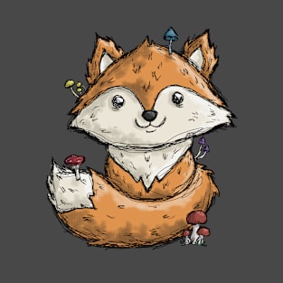 Mushroom Fox T-Shirt