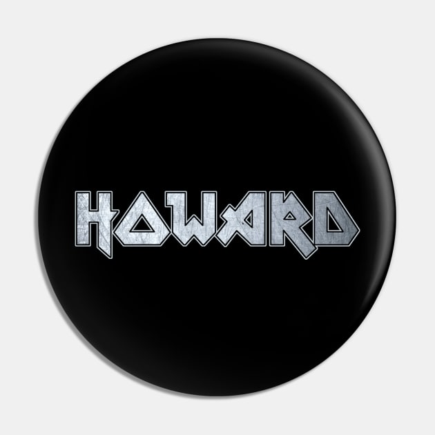 Heavy metal Howard Pin by KubikoBakhar