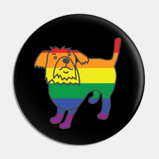 Puppy Dog Pride Pin