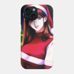 Red Cristmas Girl Phone Case