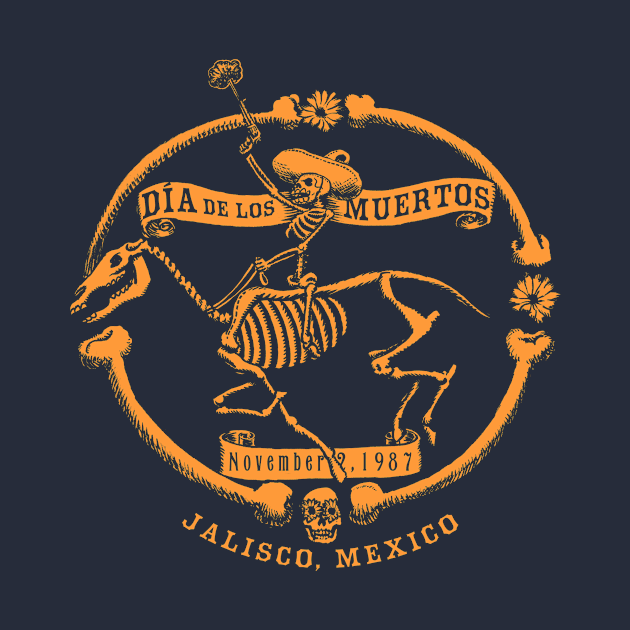 Day of the Dead - Dia de los Muertos T-Shirt by KillerRabbit