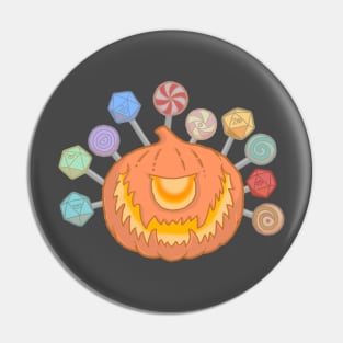 Pumpkin is in the Eye(s) of the Beholder Pin