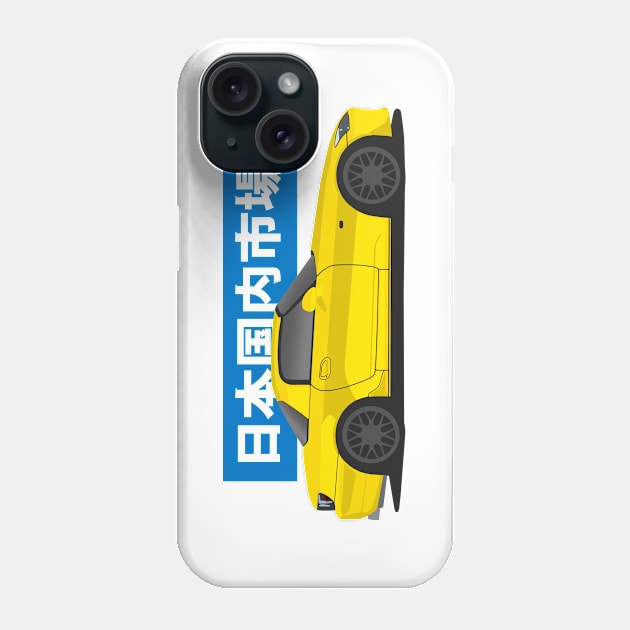 Honda S2000 Side View Phone Case by Rebellion Store