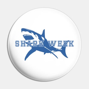 Shark Week Unofficial Logo Pin