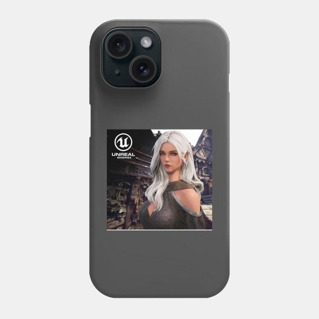 Unreal Engine 5 Model - Night Crows Phone Case by GamingAtMax