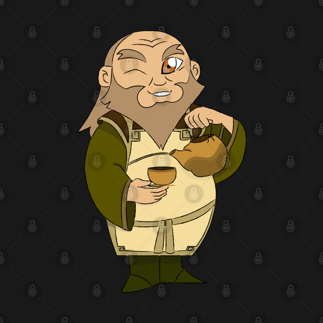 Uncle Iroh Jasmine Dragon Uncle Iroh Kids TShirt TeePublic