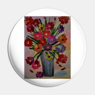 abstract flowers Loved how this painting turned put simple but still beautiful Pin