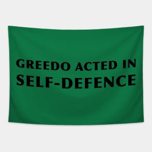 Greedo Acted in Self-Defence Tapestry