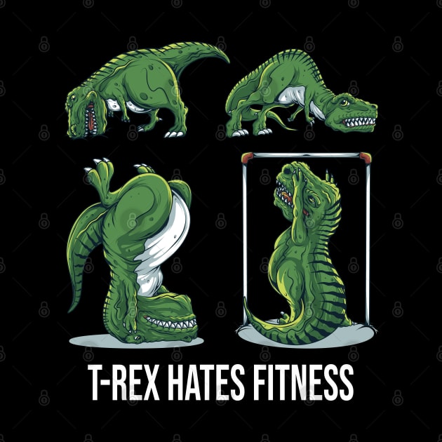 T-Rex Hates Fitness by BDAZ