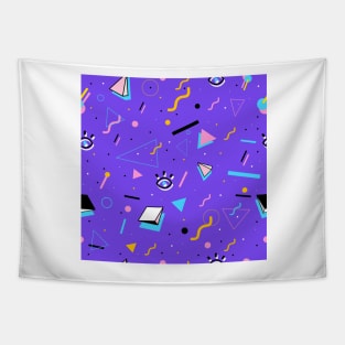 80s Retro Background Tapestry