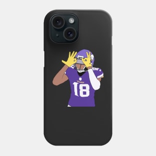 JustinJefferson Griddy Phone Case