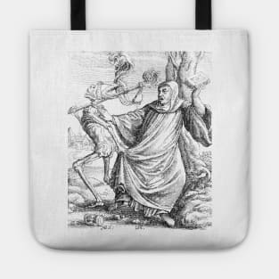 The  Abbot, the Dance of Death - Hans Holbein Tote