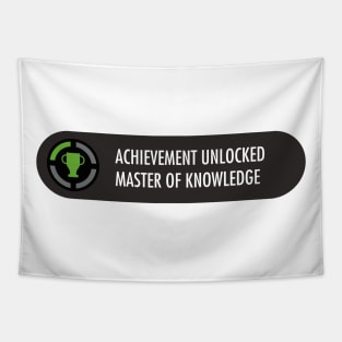 Achievement Unlocked Master of knowledge Tapestry