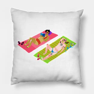 Swimming pool party Pillow