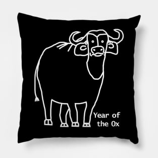 Year of the Ox Ghost Pillow