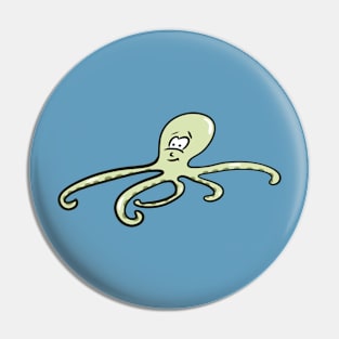 funny octopus Pin