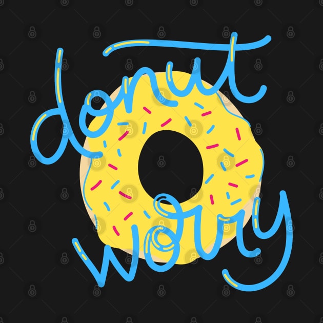 donut worry funny art by pixspatter
