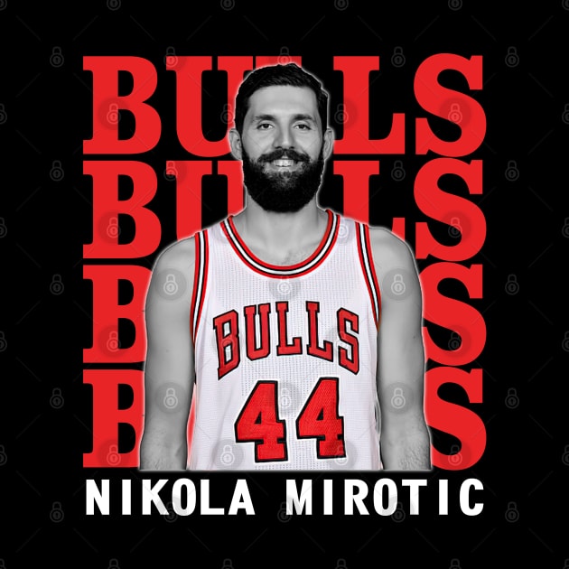 Chicago Bulls Nikola Mirotic by Thejockandnerd