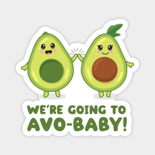 We're having a baby! Fun pregnancy announcement Avos Magnet