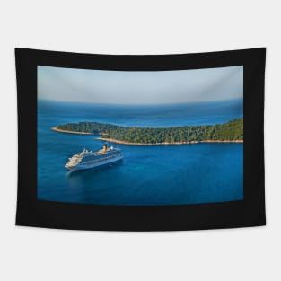 Cruise Ship Tapestry