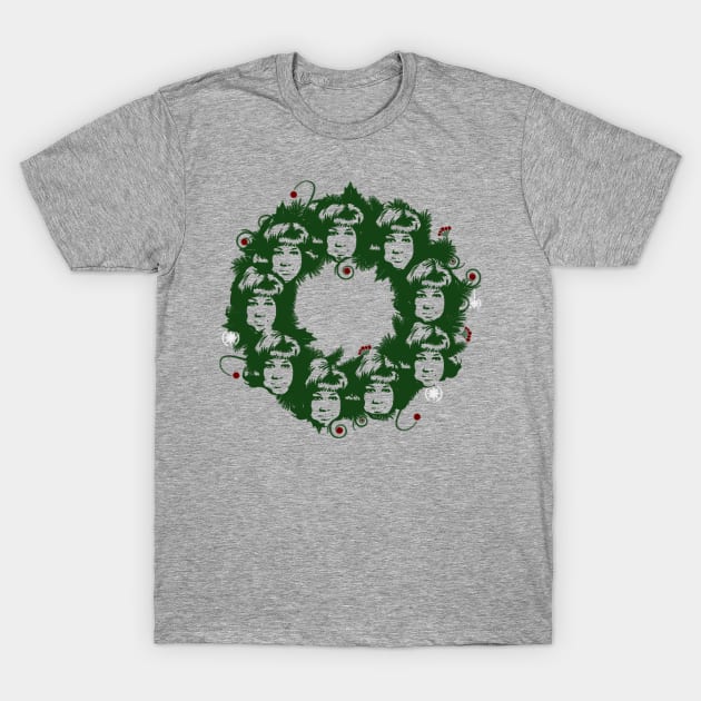 A-Wreath-A Franklin - Christmas - T-Shirt | TeePublic