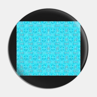 Aquamarine Aesthetic Abstract Watercolor Series Pattern 5 Pin