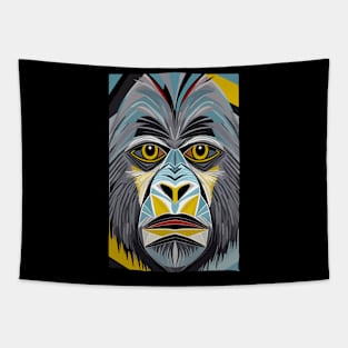 Portrait of Gorilla Tapestry