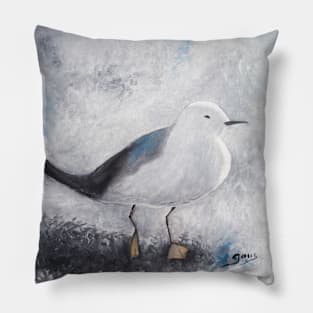 seagull at sea Pillow