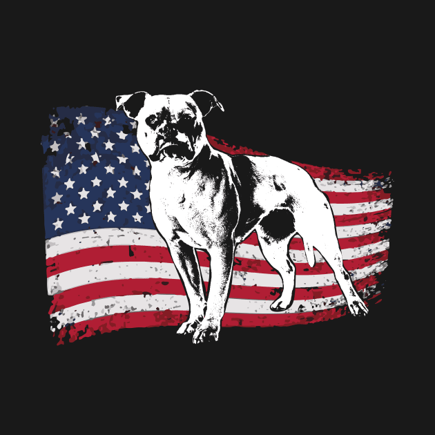 American Bulldog funny gift Shirt by smak