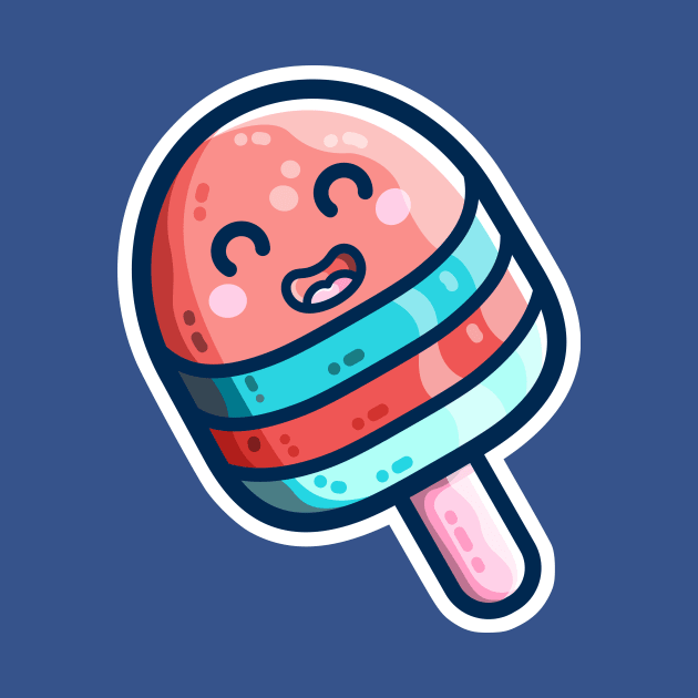 Popsicle Ice Lolly Kawaii Cute by freeves