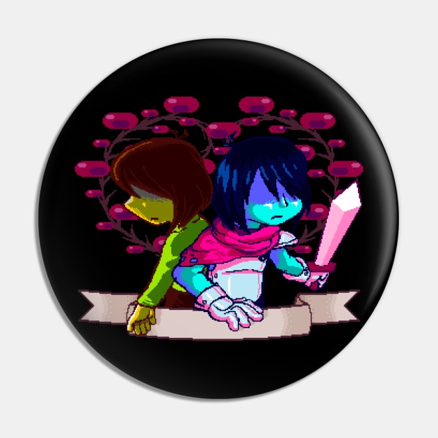 Kris - Deltarune Pin by maverickmichi