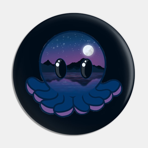 Octopus Landscape Pin by SageBay