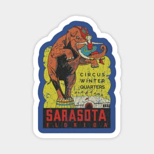 Sarasota Circus Winter Quarters 1927 Magnet