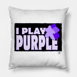 I Play Purple Pillow