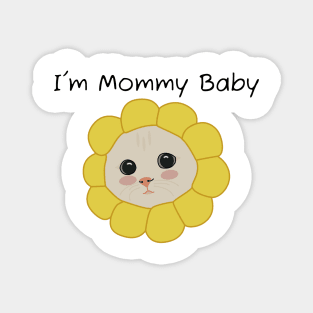 I'm Mommy Baby cute cat Magnet