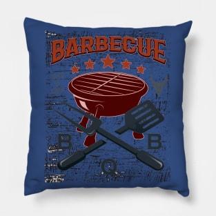 Barbecue - BBQ - Grill And Chill - Mega Pillow