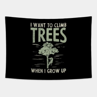 Arborist Tree-Trimmer Tree-Climber Arboriculturist Tapestry