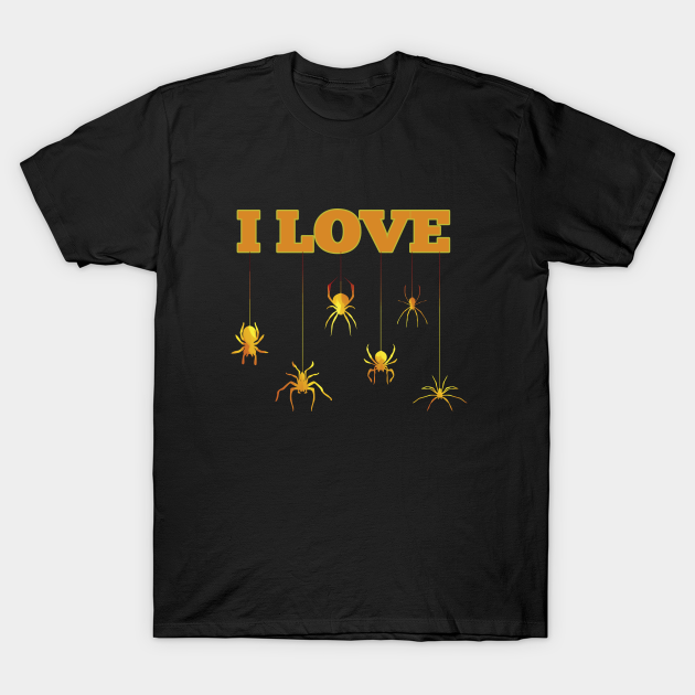 Discover Spider - I Love Spiders - Spider - T-Shirt