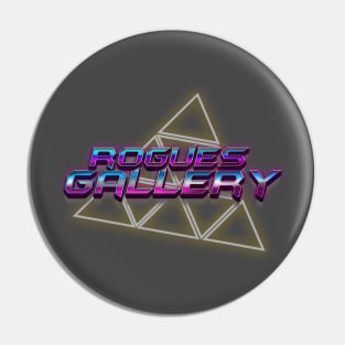 ROGUES GALLERY 80s Text Effects 3 Pin