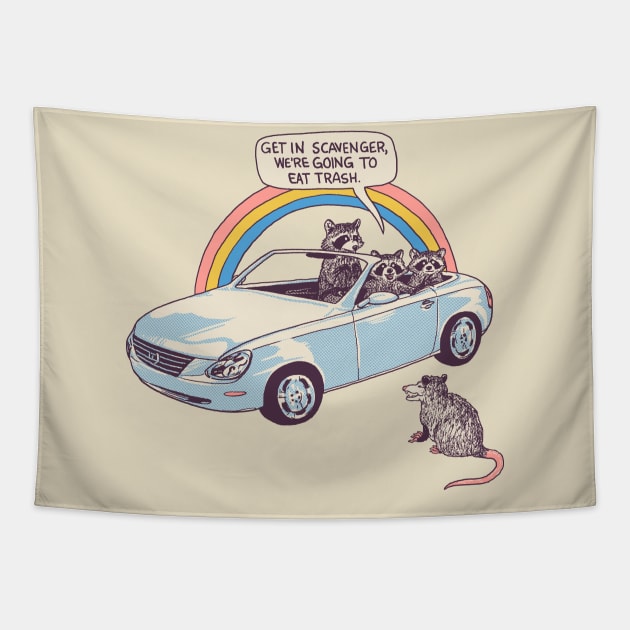 Get In Scavenger Tapestry by Hillary White Rabbit