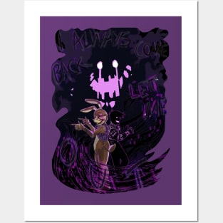 FNAF Glitchtrap 5x7inArt Print