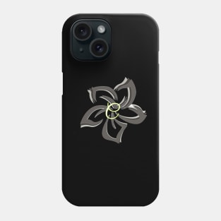 Letter C on tribal plumeria Phone Case