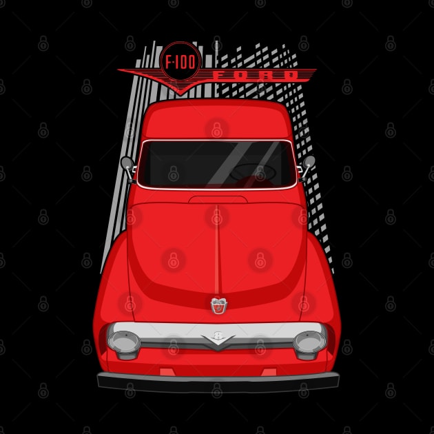 Ford F100 2nd gen - Red by V8social