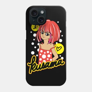 I Love Kusama Phone Case