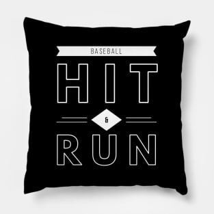 Baseball Hit & Run Pillow