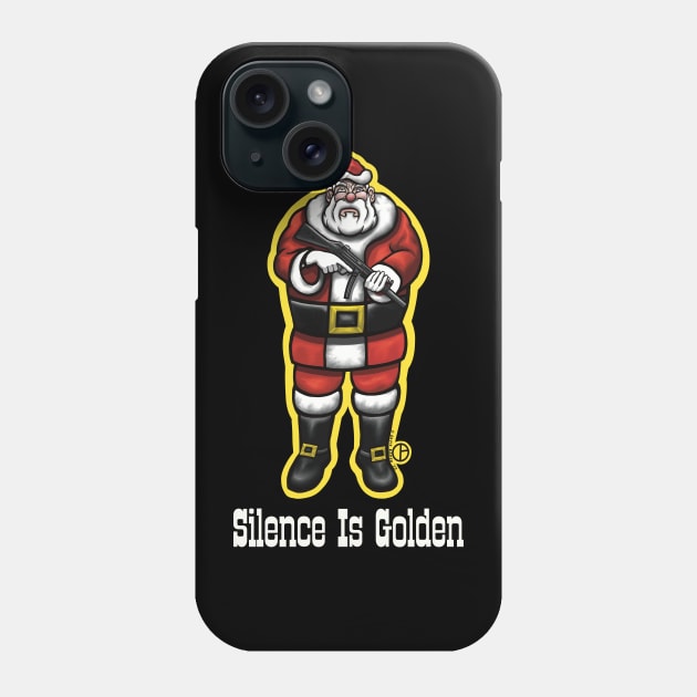 Santa Claus Phone Case by Art from the Blue Room