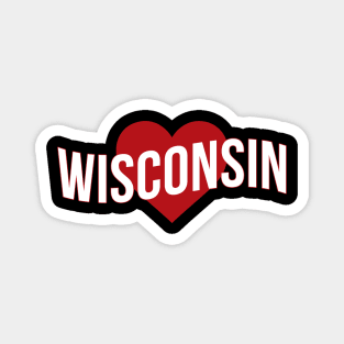 Wisconsin Love Magnet
